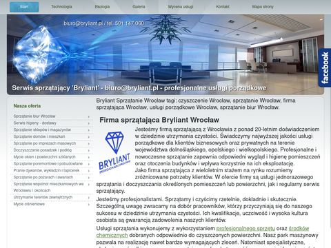 Bryliant.pl usługi sprzątania - Wrocław