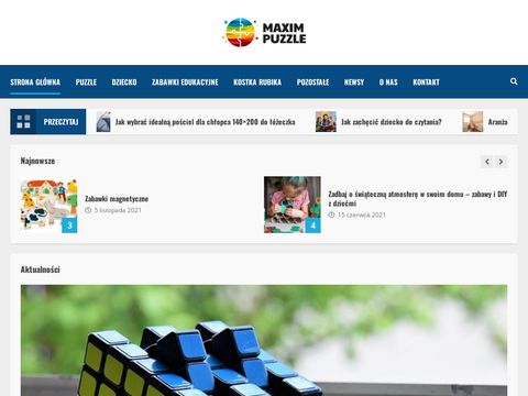 Maxim – najlepsze gry i puzzle edukacyjne