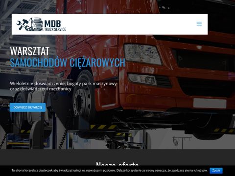 Mdbtruck.pl serwis samochodów ciężarowych