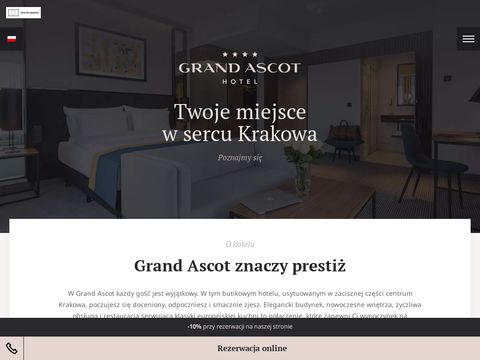 Grandascot.pl - hotel premium w Krakowie