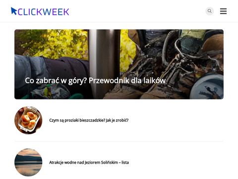 Clickweek.pl bieszczady nocleg