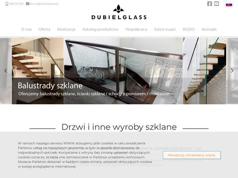 Dubiel Glass barierki szklane