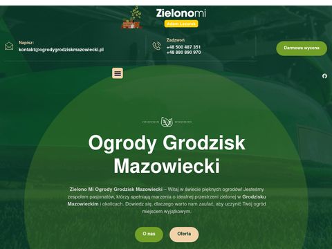 Ogrodygrodziskmazowiecki.pl - Zielono Mi