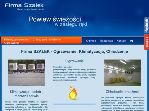 Szałek G klimatyzacja Łódź firmaszalek.pl