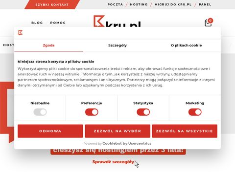 Kru.pl hosting certyfikaty SSL