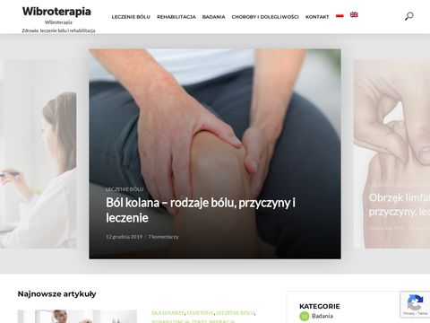 Wibroterapia.com leczenie bólu rehabilitacja