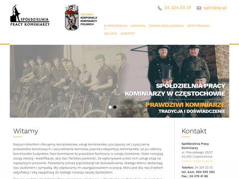 Kominiarze.czest.pl Spółdzielnia Pracy śląskie