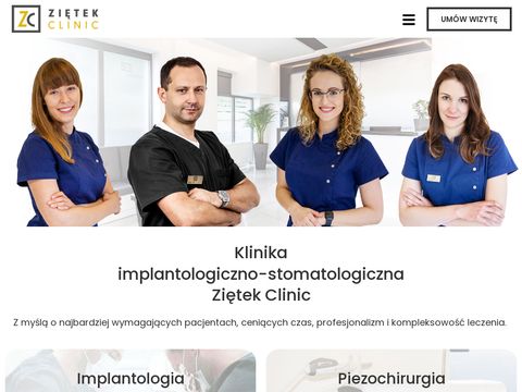 Zietekclinic.com gabinet stomatologiczny