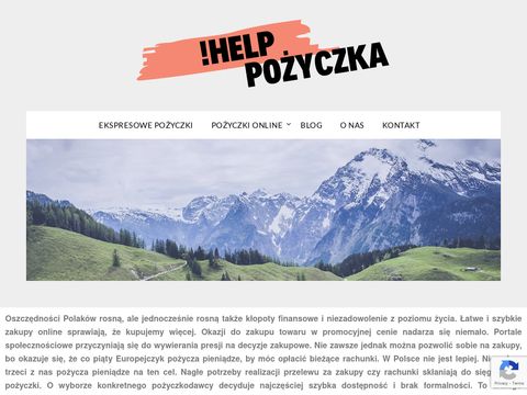 Helppozyczka.pl wniosek o pożyczkę