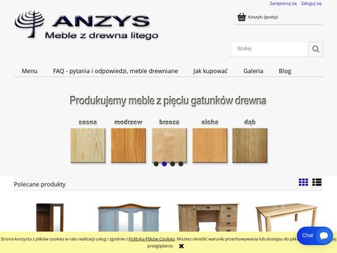 Anzys.pl meble drewniane