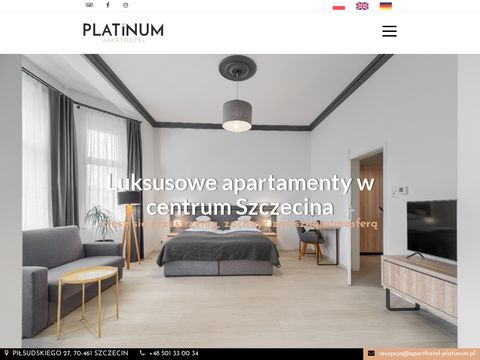 Aparthotel-platinum.pl - apartamenty w Szczecinie