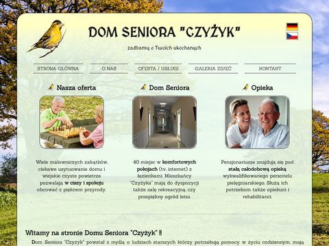 Dom-seniora-czyzyk.pl spokojnej starości