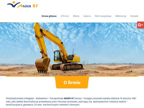 Ander 87 budowa przyłączy wodociągowych Poznań