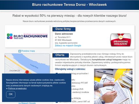 Biuro-ksiegowe.wloclawek.pl Teresa Dorsz