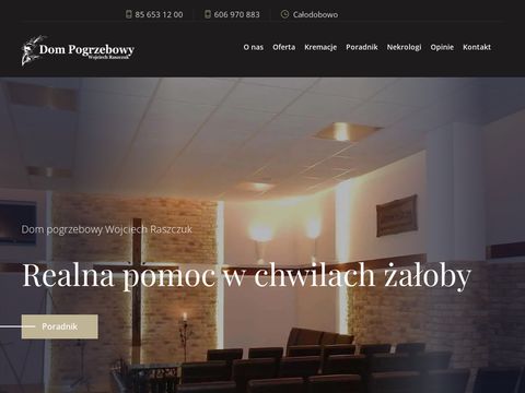 Raszczuk-pogrzeby.pl zakład Białystok