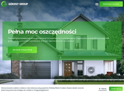Gorzny-group.pl - instalacje fotowoltaiczne Wieluń
