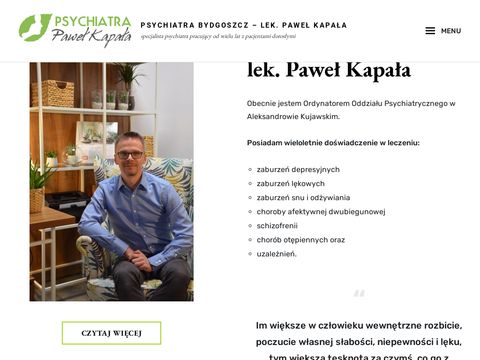 Psychiatra-bydgoszcz.pl Paweł Kapała