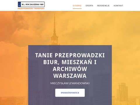Lewandowski przeprowadzki biur w Warszawie