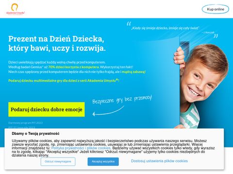Akademia-umyslu.com.pl Edukacyjne prezenty