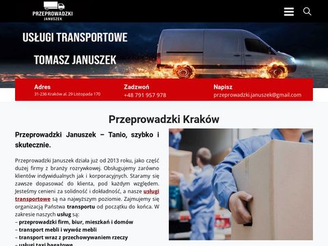 Przeprowadzki.januszek.pl taxi