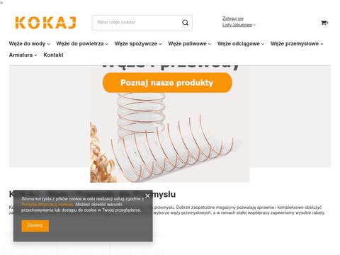 Kokaj.pl węże do paliwa