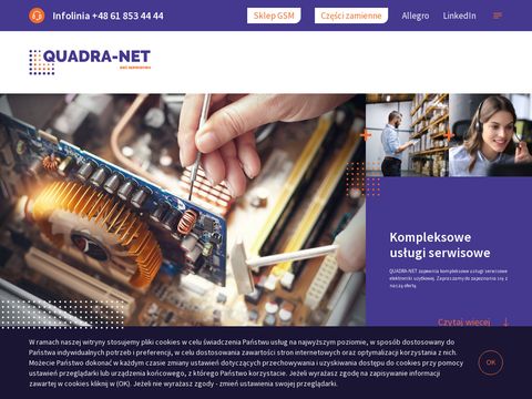Quadra-net.pl ogólnopolska sieć serwisów