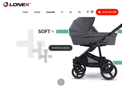 Lonex tanie wózki dziecięce od producenta