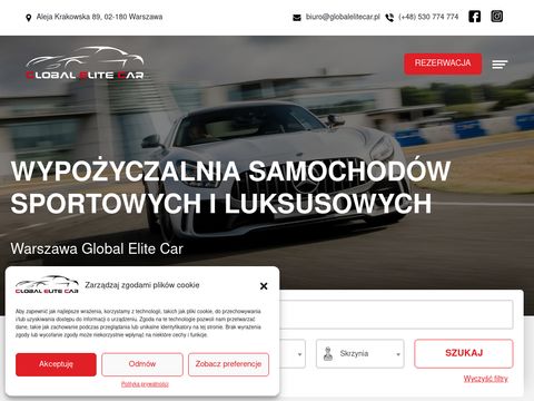 Globalelitecar.pl wypożyczalnia aut luksusowych