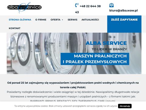 ALBA SERVICE pralnico-wirówki