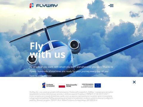 Flyway.me - lot prywatnym samolotem cena