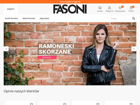 Fasoni.pl modne i oryginalne kurtki