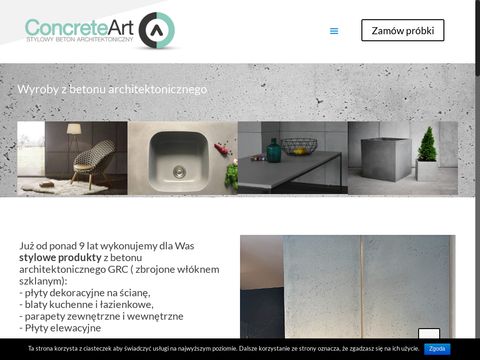 Concreteart.pl - beton architektoniczny