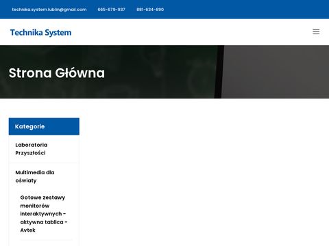 Technikasystem.lublin.pl monitory dla biura