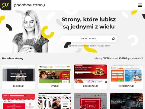 Podobnestrony.pl - wyszukiwarka