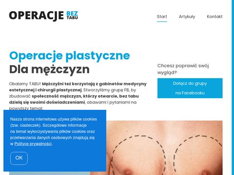 Operacjebeztabu.pl - plastyczne dla mężczyzn
