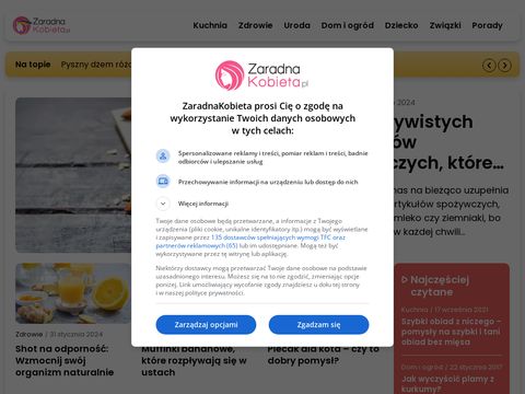 Zaradnakobieta.pl - artykuły i porady dla kobiet