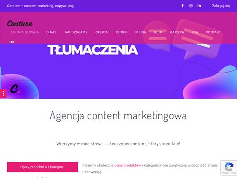 Conture.pl agencja contenet marketing