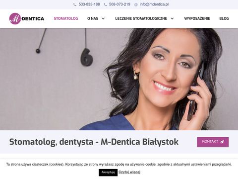 Mdentica.pl - klinika stomatologiczna Białystok