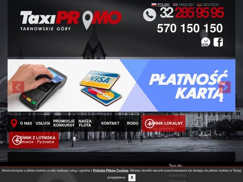 Taxi Promo - firma taksówkarska ze Śląska