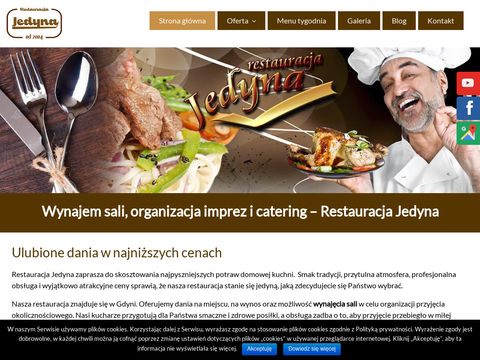 Restauracjajedyna.pl posiłki profilaktyczne Gdynia