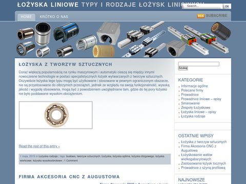 Lozyska-liniowe.com.pl budowa
