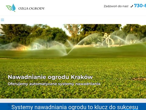 Ozgaogrody.pl trawnik z rolki Kraków