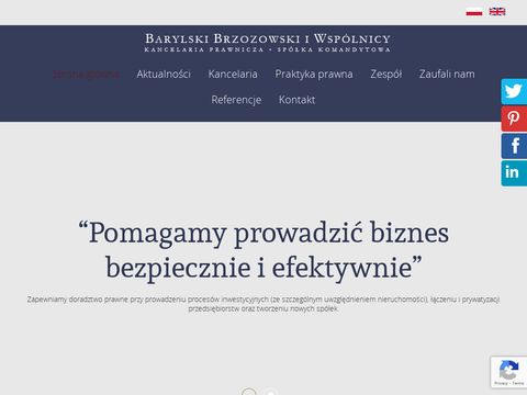 BOB obsługa prawna spółek Warszawa