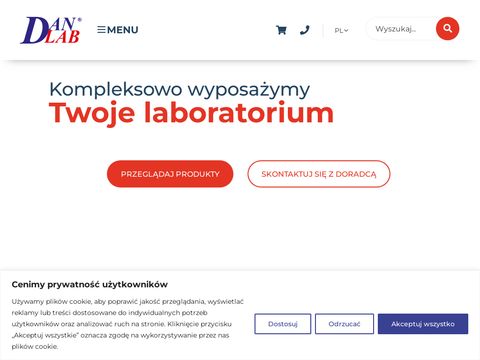 Danlab.pl szkło laboratoryjne