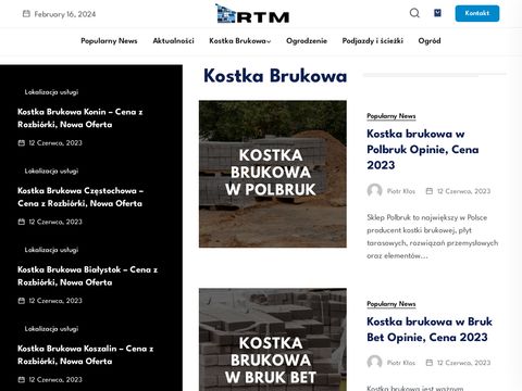 Kostka-brukowa-rzeszow.pl usługi brukarskie