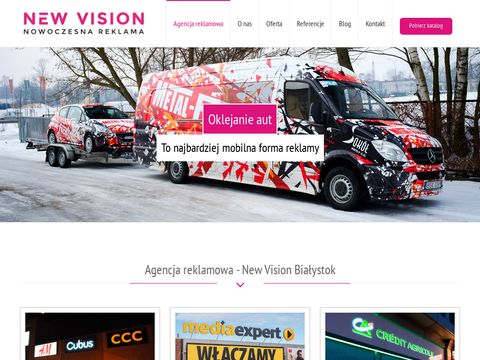 New Vision Białystok studio reklamy