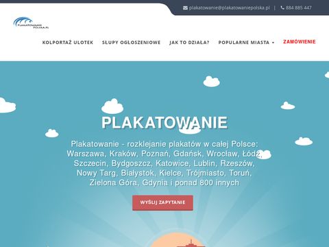 Plakatowaniepolska.pl w całej Polsce