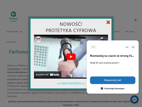 Fachowydentysta.pl - leczenie kanałowe w Warszawie