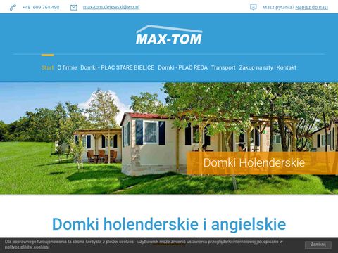 Max-tom.com domki holenderskie na sprzedaż