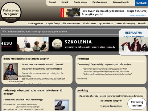 Wegner-rzeczoznawca.pl reklamacja zwrot gotówki